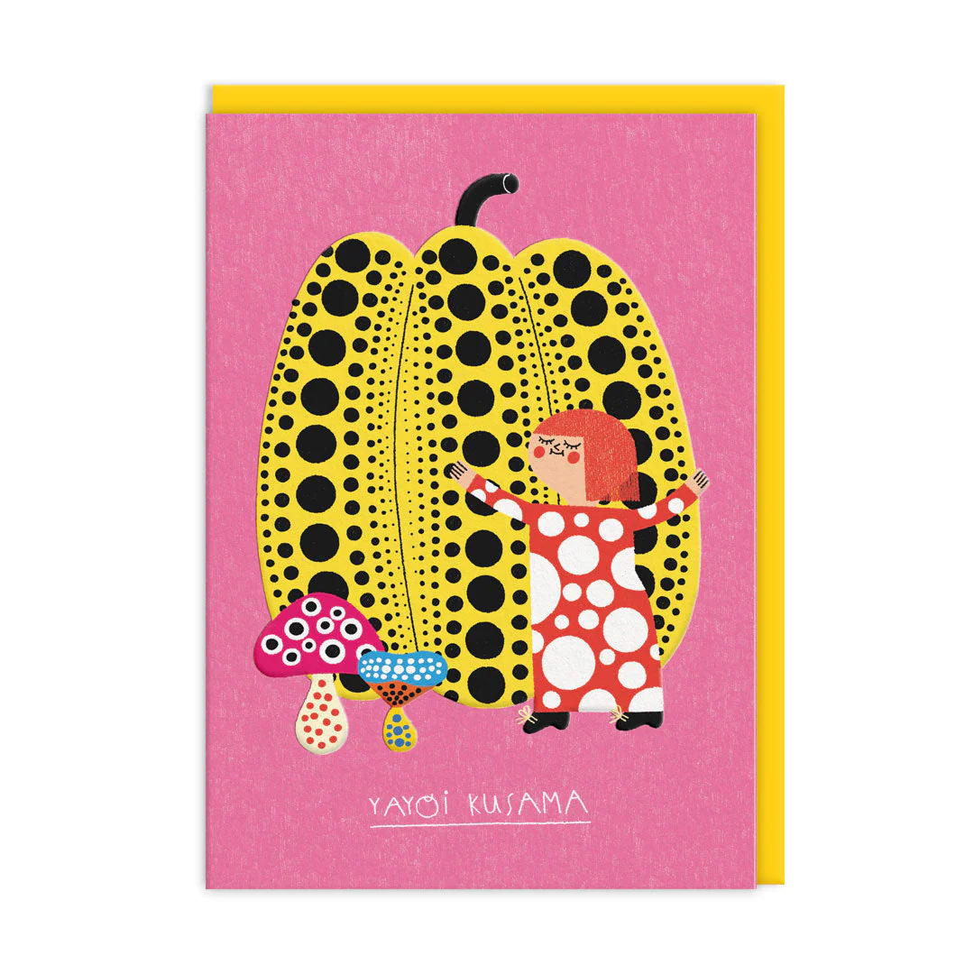 Yayoi Kusama Greeting Card