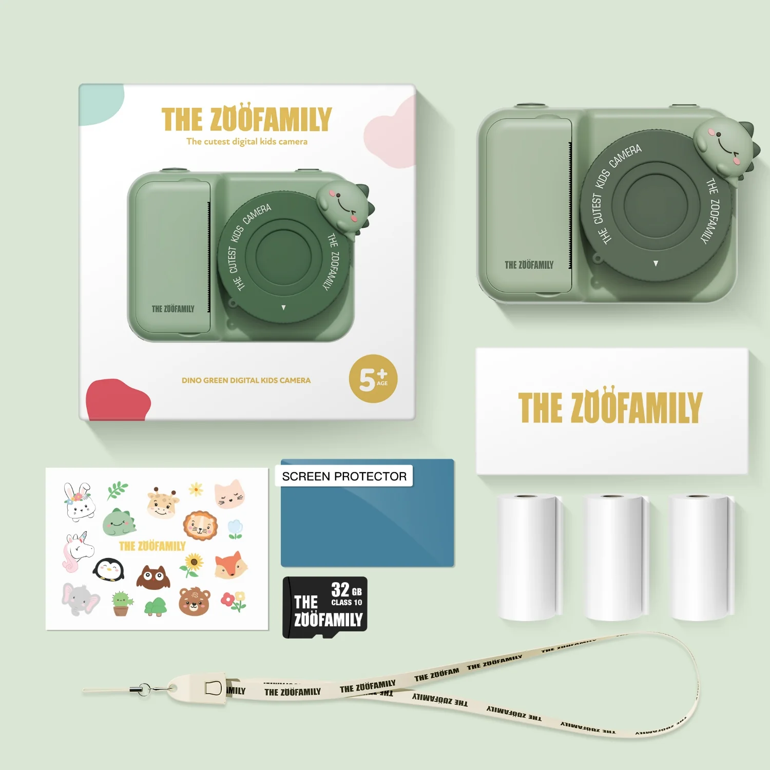 Zoo Family Dino Print Camera - Image 5